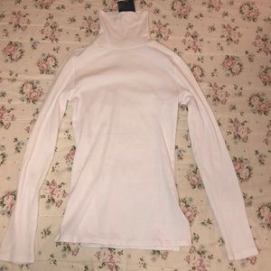 Forever 21 long sleeve ribbed turtle neck tee